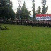 Apel Gabungan Polres Kuningan